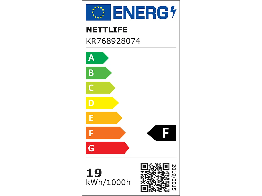 NETTLIFE LED Deckenleuchte 4000K, 19W, 27cm Schlafzimmer Flache Küchenlampe Schwarz Eckig Badezimmer IP44 Badlampe für Küche Flur