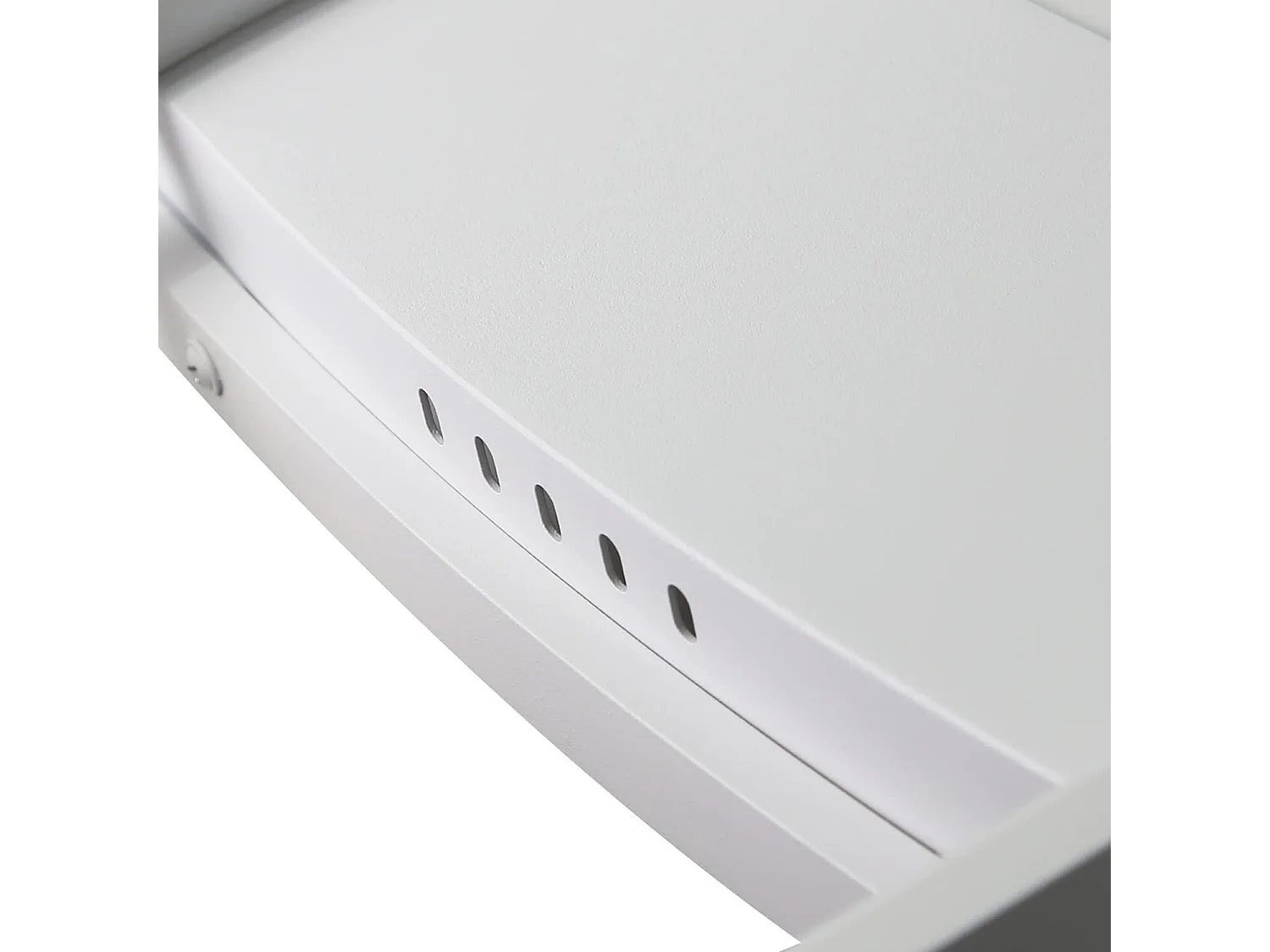 NETTLIFE Plafonnier LED Dimmable Lampe Moderne Lampe de Chambre Blanche avec Télécommande 75 W Design Intérieur pour Salon Cuisine Bureau d'étude