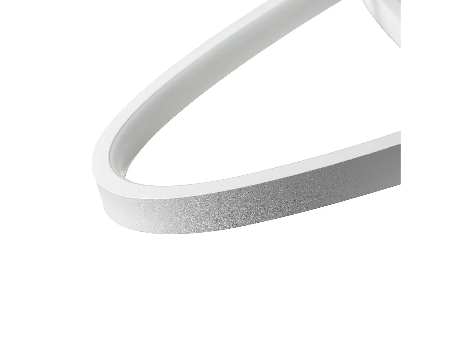 Dimmbare LED Deckenleuchte Moderne weiße Lampe mit Fernbedienung 75W Innenarchitektur