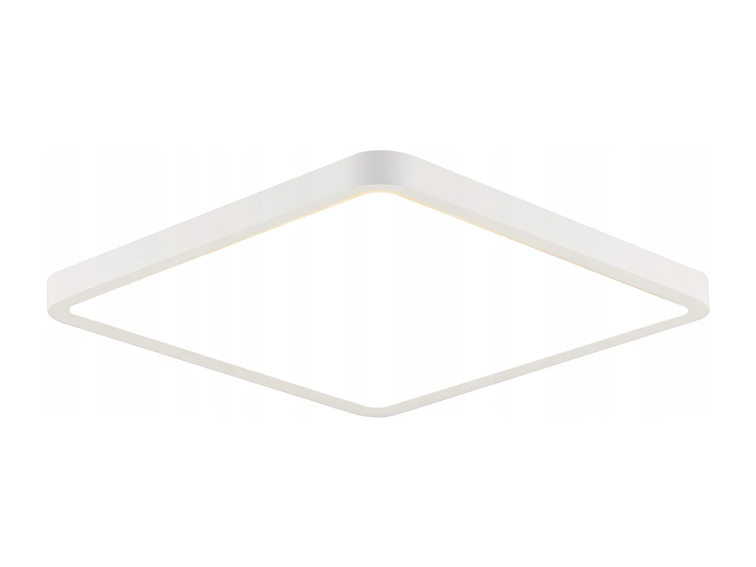 NETTLIFE Plafonnier LED Plat - 23CM 18W Lampe de Cuisine Carrée Chambre de Salle de Bain 4000K pour Salle de Bain Cuisine Couloir