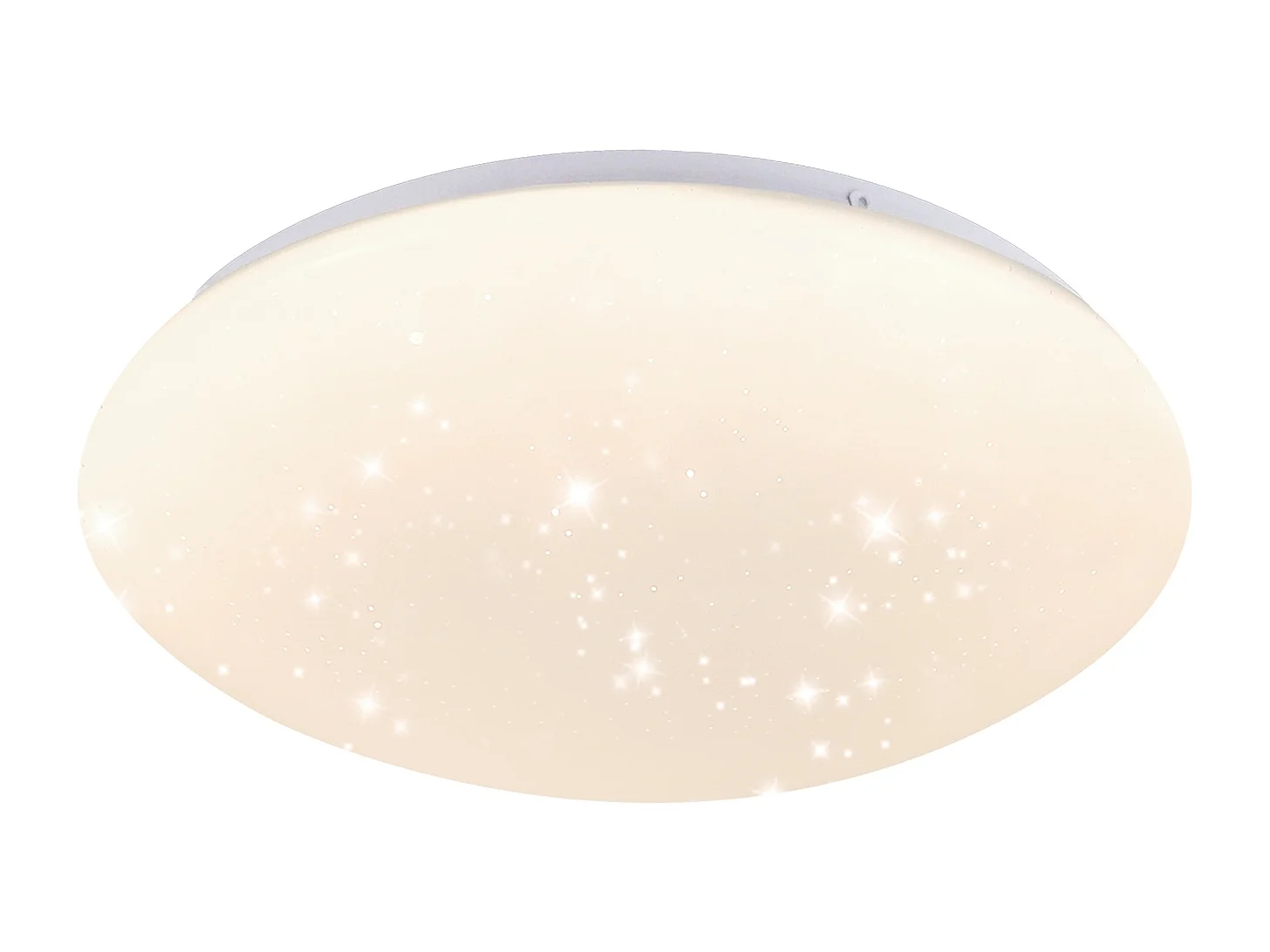NETTLIFE Lámpara de Techo LED 25 cm Redonda 12 W 4000 K Cocina Dormitorio Pasillo Cielo Estrellado Blanco Neutro para Niños Escalera