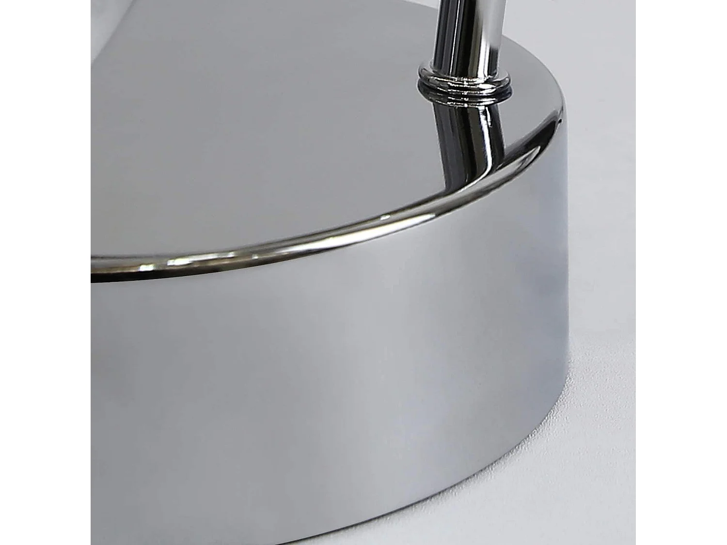 NETTLIFE LED - Deckenleuchte, Chrom, 31 cm, modern, 19 W, warmweiß, 3000 K, Flurleuchte für Wohnzimmer, Schlafzimmer, Büro, Kinderzimmer.