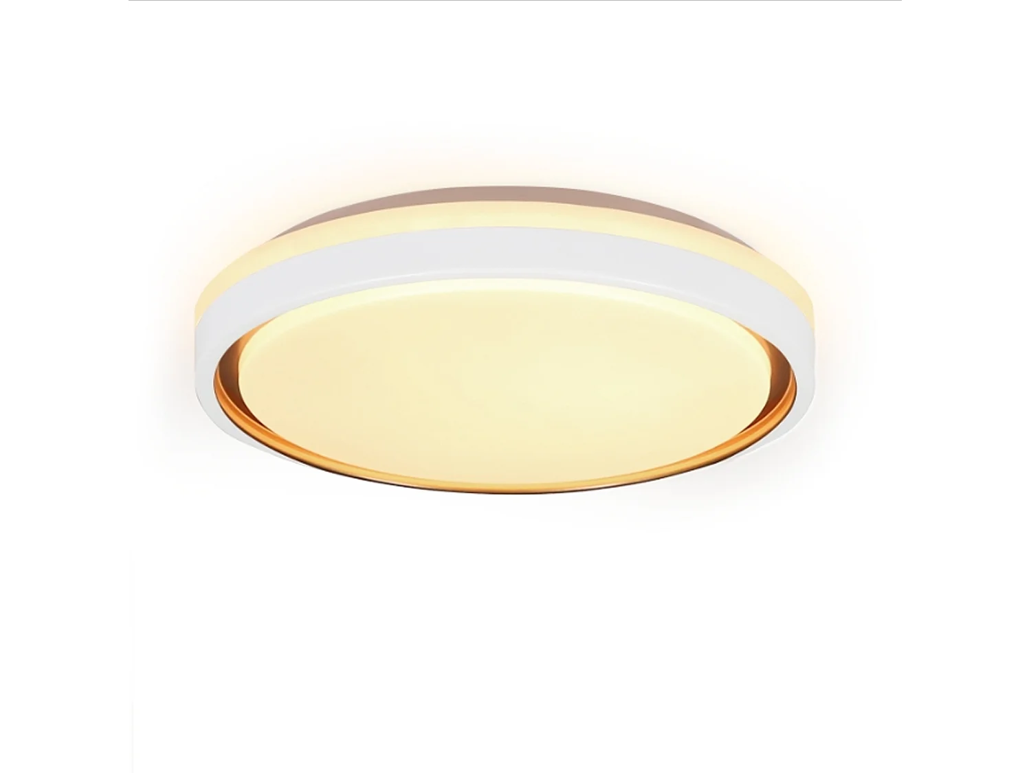 NETTLIFE Plafonnier LED 18W 30cm Chambre à Coucher Dimmable avec Télécommande Cuisine Lampe de Cuisine Moderne Ronde pour Couloir de Salon