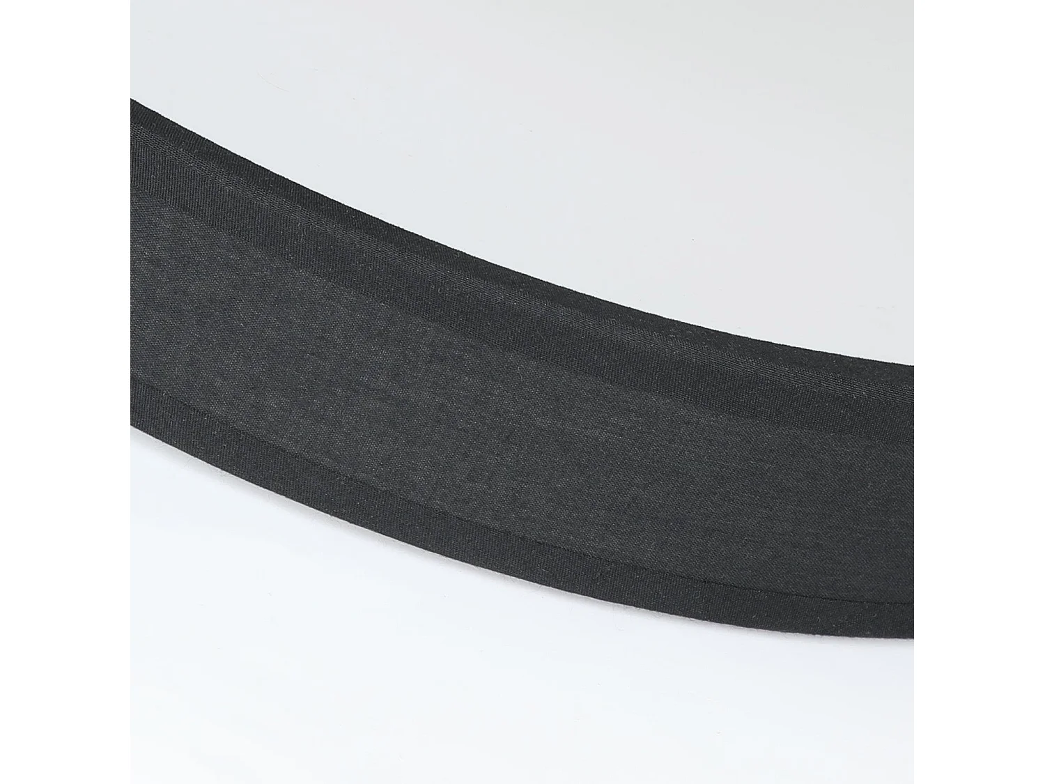 NETTLIFE LED Deckenleuchte 3000K, 12W, 30CM Moderne Schwarze Runde Wohnzimmerlampe Warmweiß mit Stoffschirm Schlafzimmer Deckenleuchte