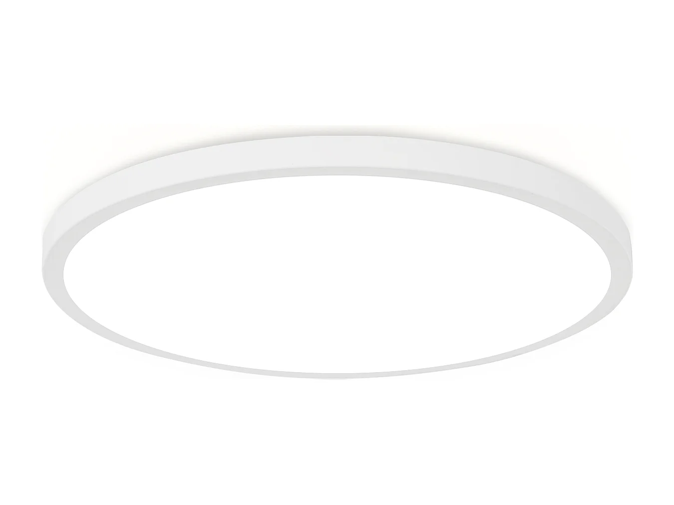 NETTLIFE LED plafondlamp diameter 30 cm platte keukenlamp ronde witte lamp 24W slaapkamer IP44 6000K hallamp voor badkamer