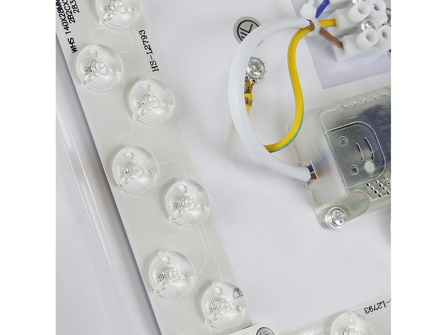 NETTLIFE LED plafondlamp 30cm, sterrenhemel badkamer warme ronde lamp 18W IP44 voor kinderkamer keuken hal badkamer woonkamer