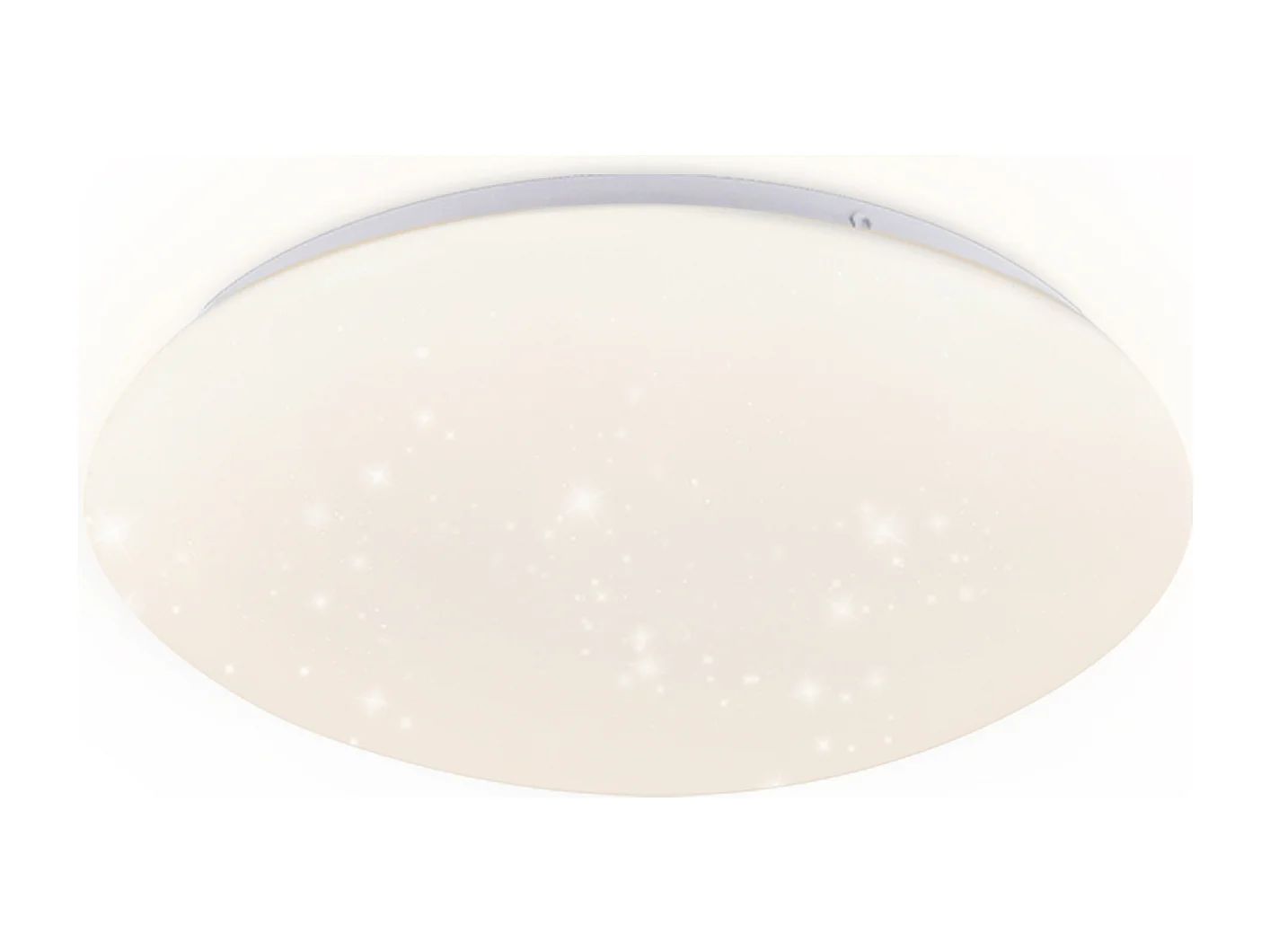 NETTLIFE Lámpara de Techo LED 30 cm Redonda IP44 18 W Dormitorio Cielo Estrellado Blanco Neutro Impermeable para Cocina Habitación Infantil Pasillo