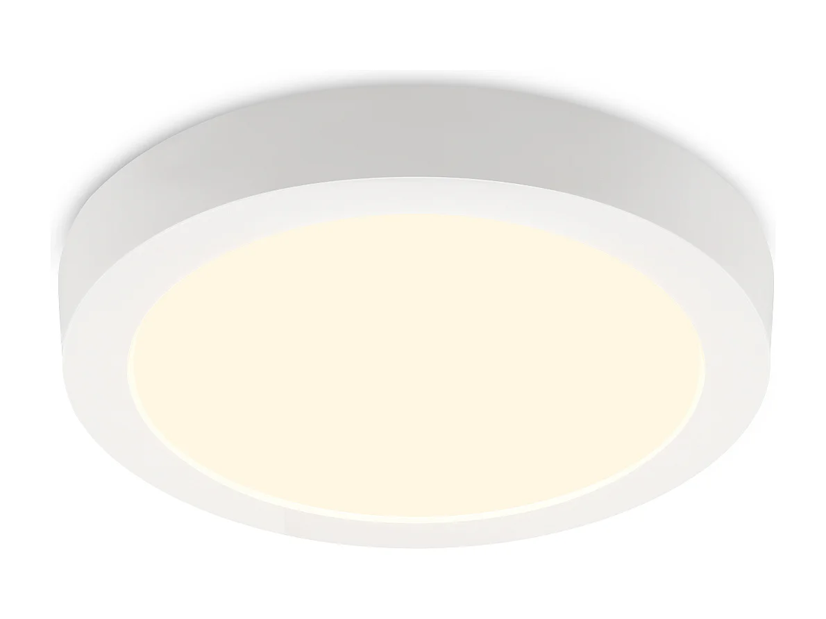 NETTLIFE Plafonnier LED Rond Moderne Blanc Lampe de Couloir 3000K 18W IP44 Étanche pour Cuisine Bureau Salon Salle de Bain Chambre d'Enfant Chambre