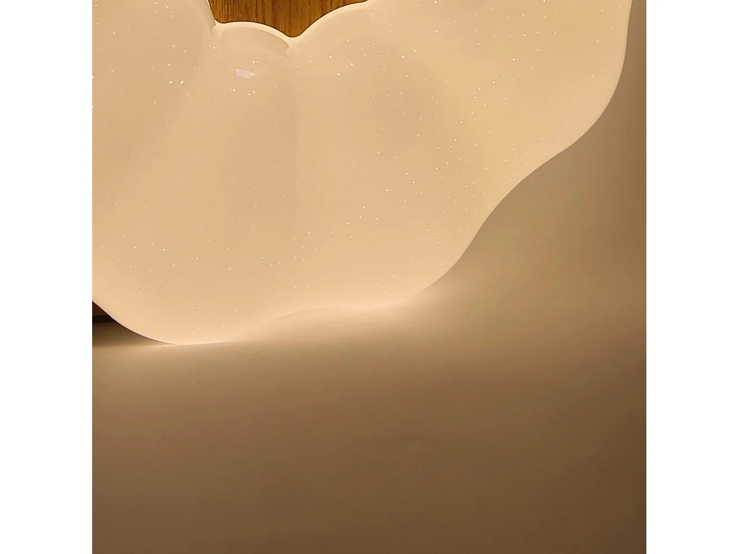 NETTLIFE Plafonnier LED Dimmable 22W 40CM Rond avec Télécommande Chambre d'Enfant Design Moderne Ciel Étoilé pour Chambre Salle à Manger Couloir