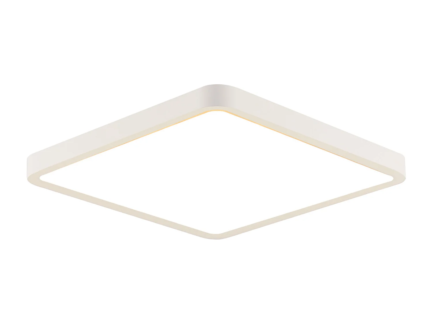 NETTLIFE Plafonnier LED 23W lampe de chambre IP44 blanc chaud 23cm lampe de cuisine lampe de salle de bain carrée lampe de couloir pour cuisine