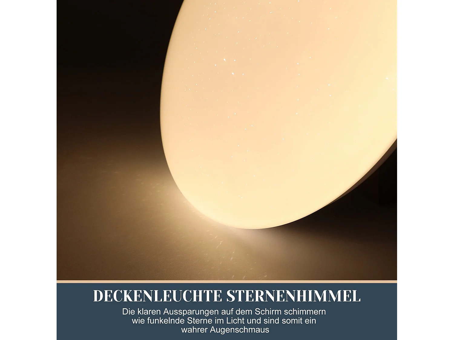 NETTLIFE LED Plafondlamp wit rond 3000K warm wit keukenlamp sterrenhemel kinderkamer lamp 25cm 12W plafondverlichting voor kinderkamer | woonkamer | hal