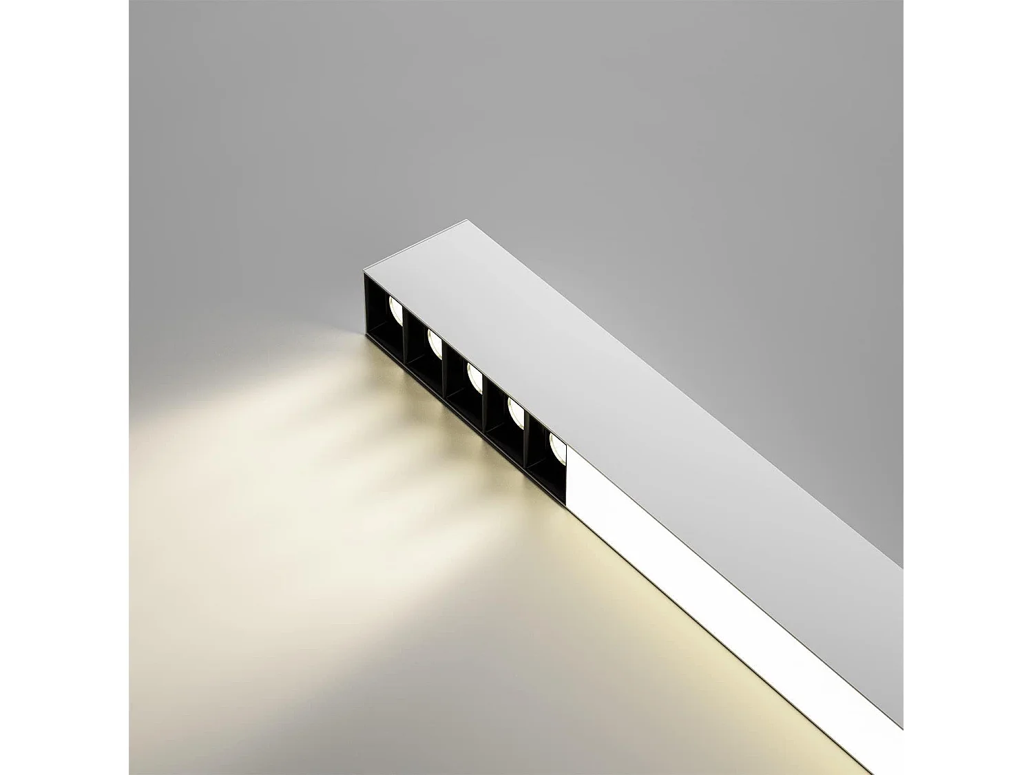 NETTLIFE Plafonnier LED Blanc Moderne 17W Dimmable avec Télécommande 53CM Lampe de Salon pour Bureau Salon Chambre