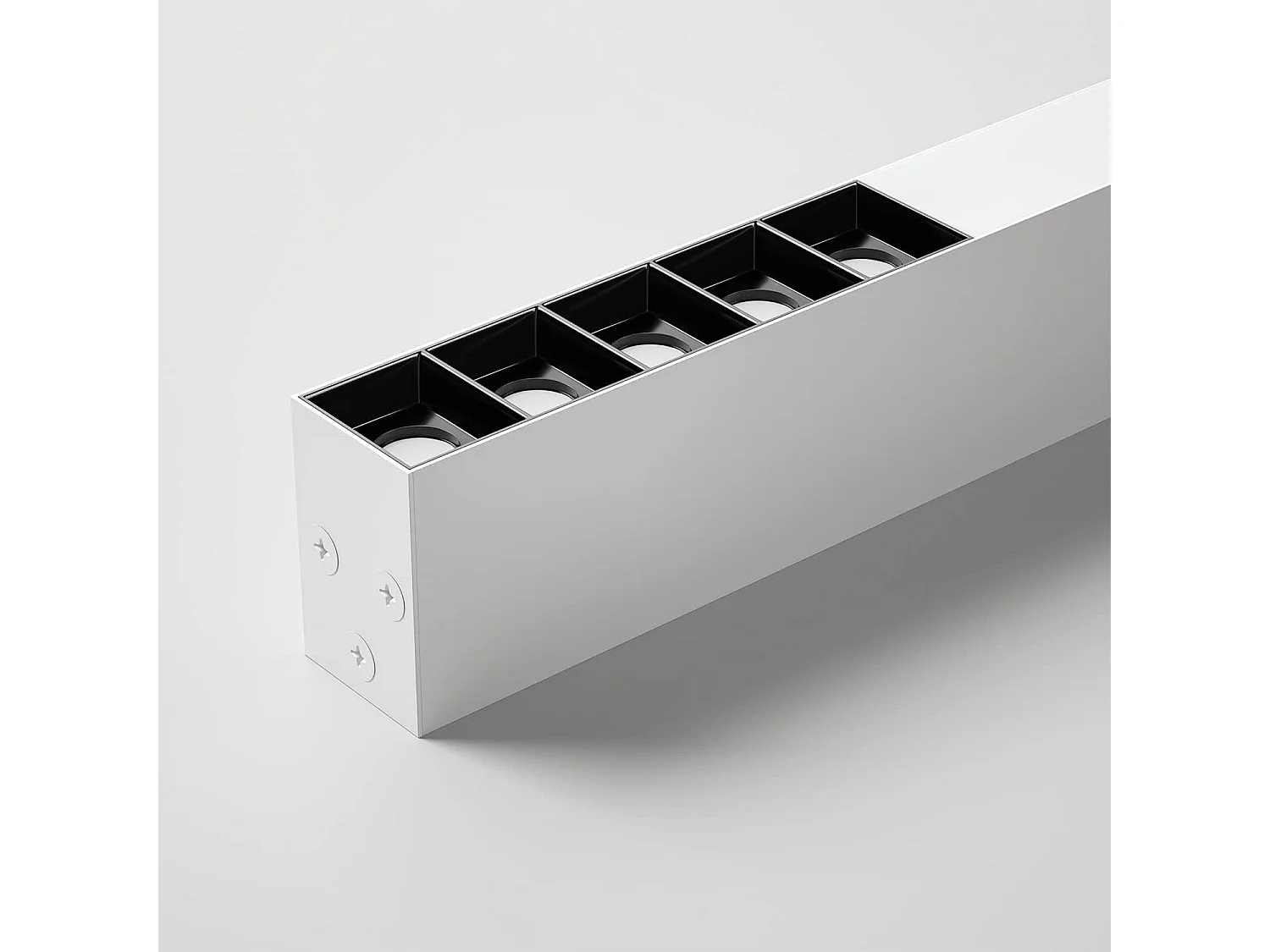 NETTLIFE Plafonnier LED Blanc Moderne 17W Dimmable avec Télécommande 53CM Lampe de Salon pour Bureau Salon Chambre