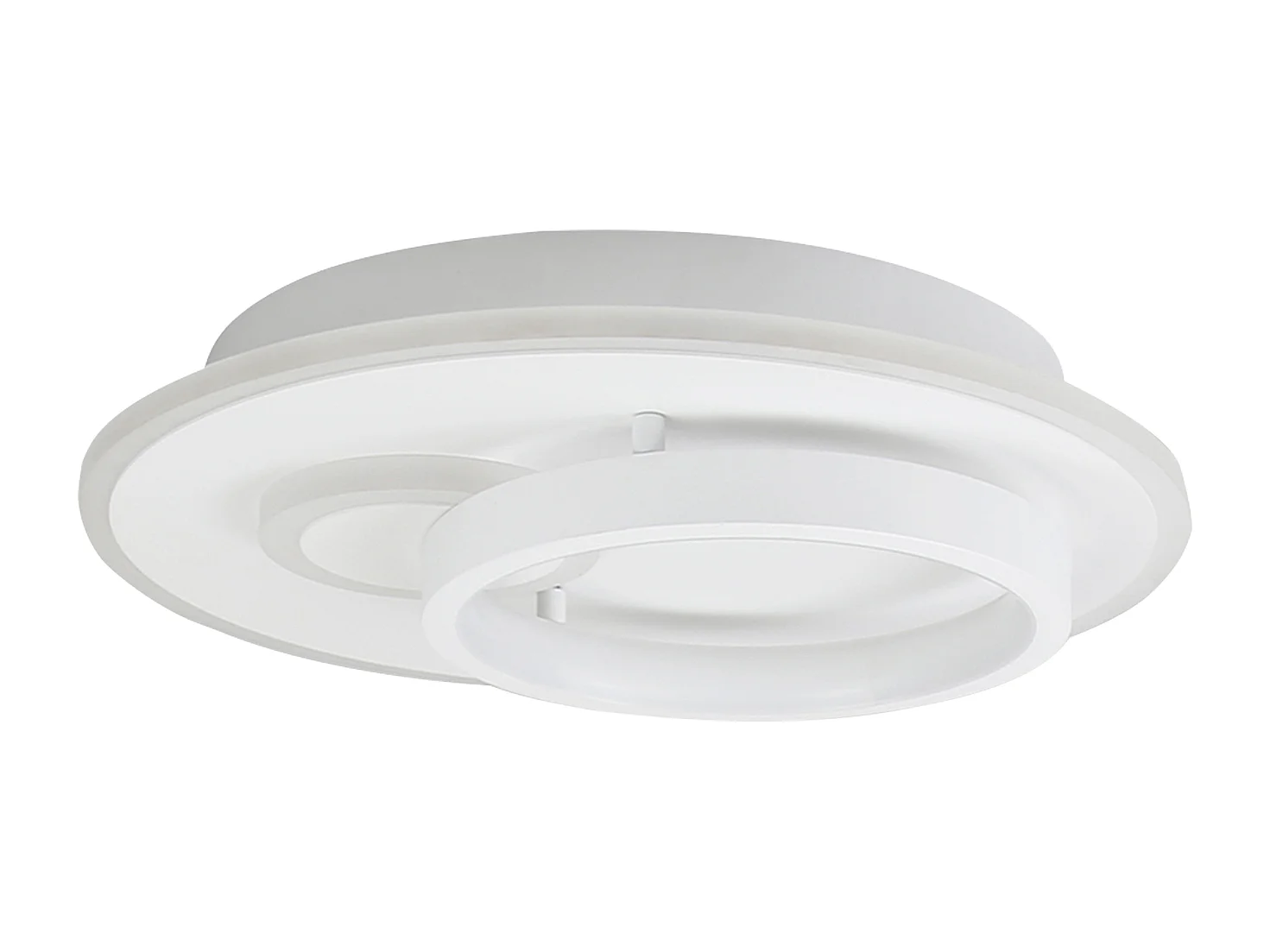 NETTLIFE Lámpara de Techo LED Lámpara Moderna para  Lámpara Regulable de 33 W con Control Remoto Lámpara Redonda de de Diseño para Dormitorio