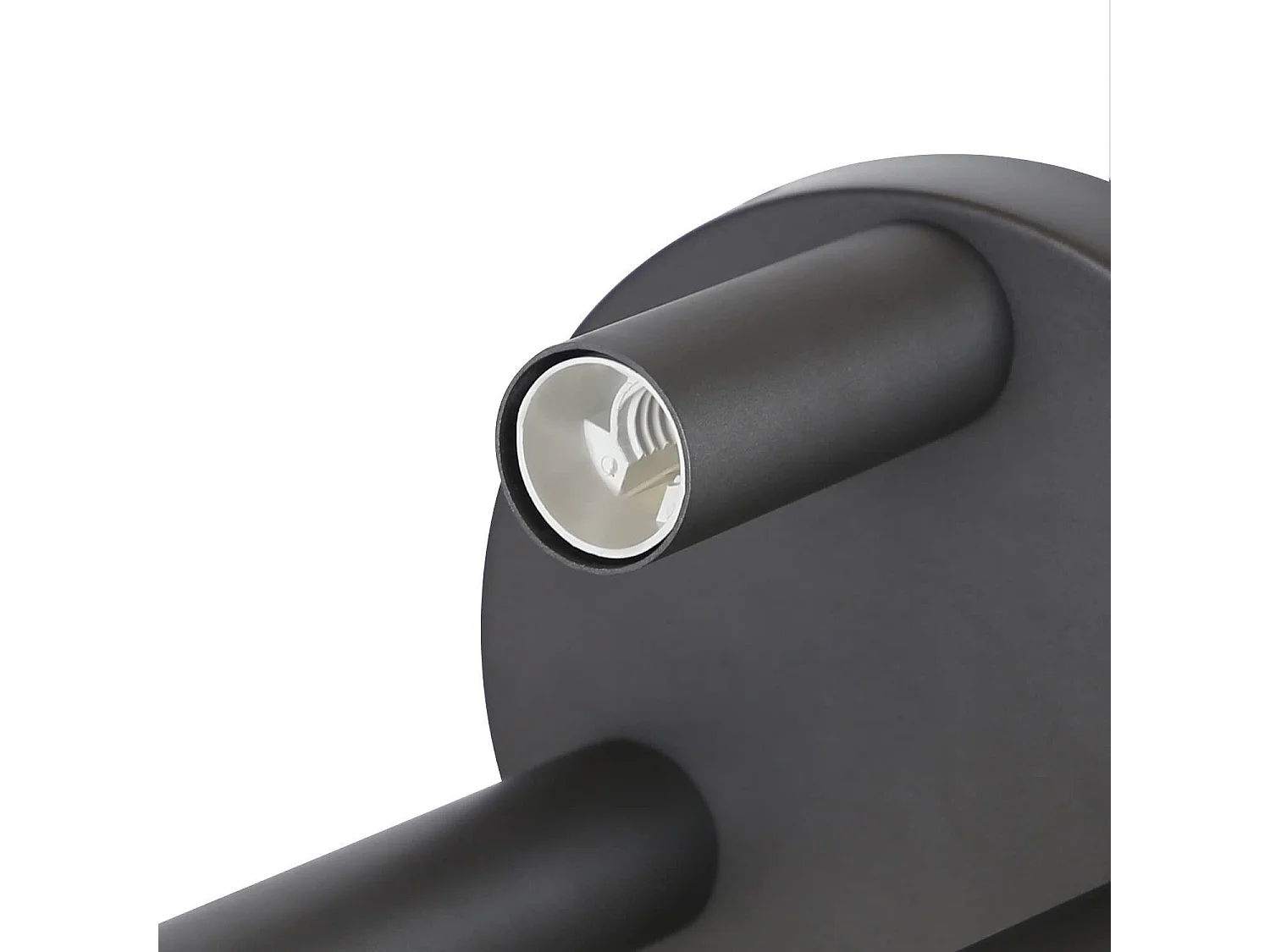 NETTLIFE Lámpara de Techo Vintage E14 de 3 Focos Lámpara de Dormitorio Gris Industrial Retro con araña de Metal para Sala de Estar  Bar, máx. 25W