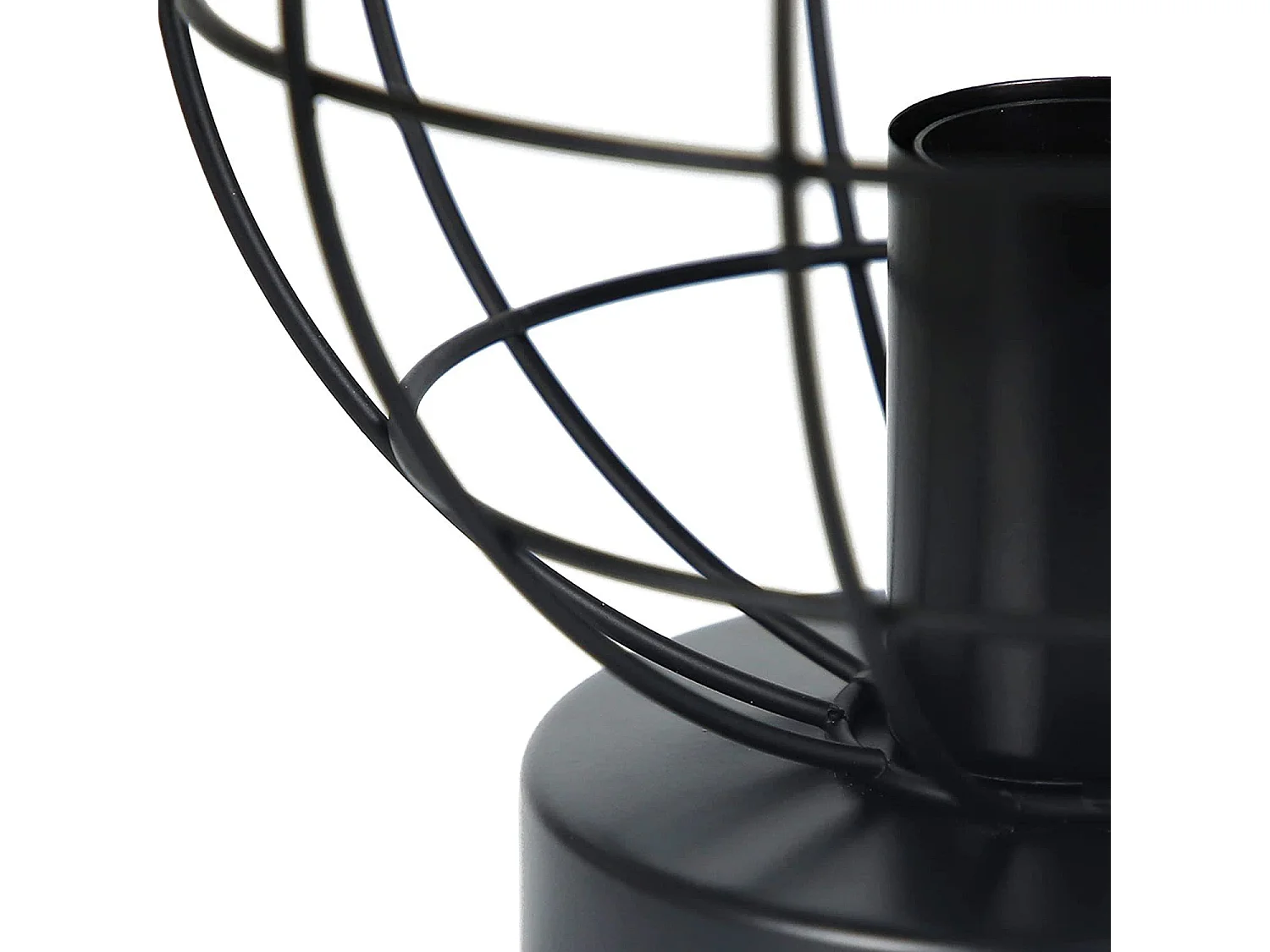 NETTLIFE Plafonnier Vintage en métal Industriel Lampe de Couloir Noir E27 Abat-Jour Lampe d'escalier rétro pour Cuisine Chambre Salon