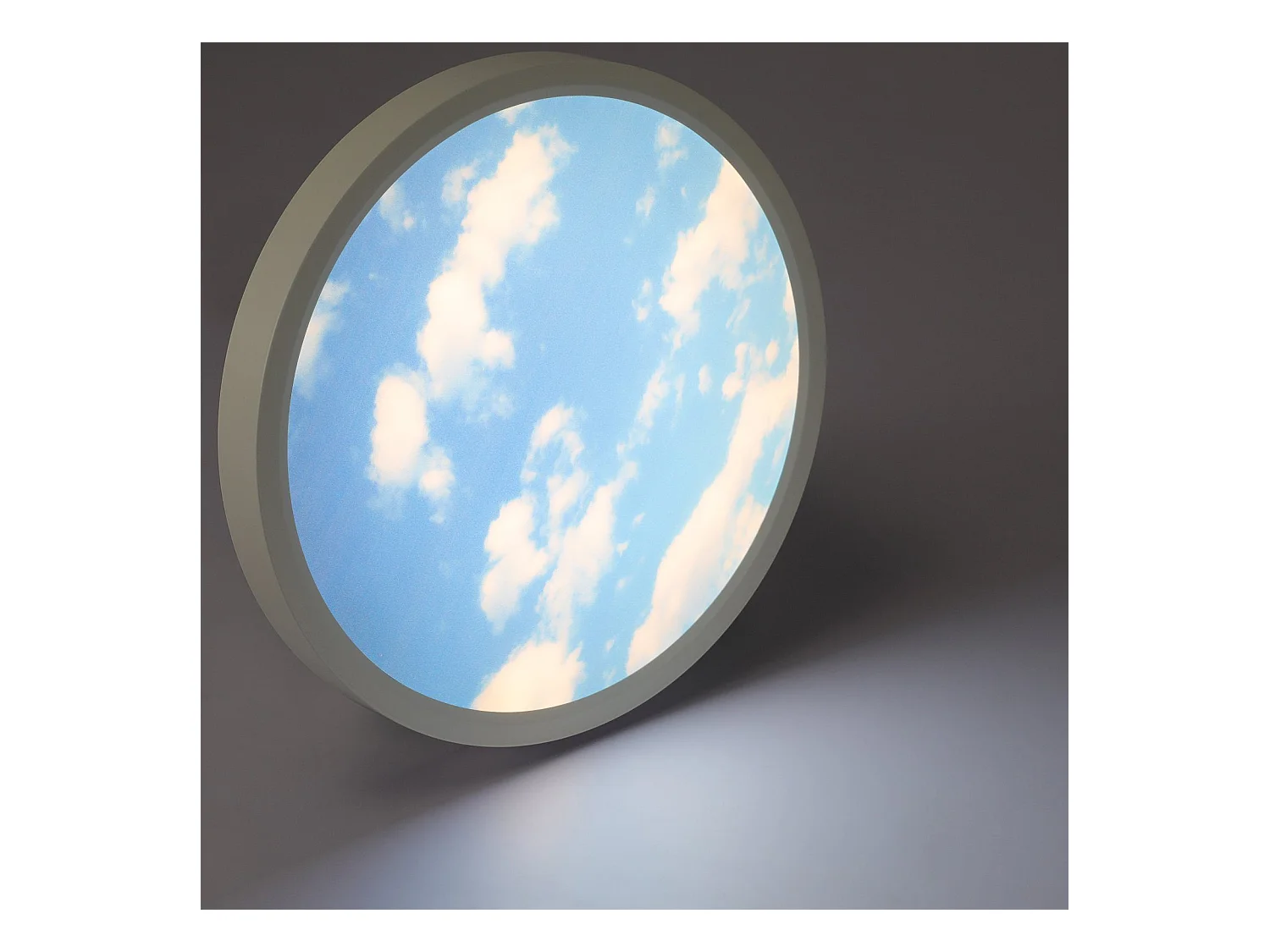 NETTLIFE Plafonnier LED IP44 blanc neutre 23cm 23W bain 4000 K chambre d'enfant éclairage de bain couloir ronde lampe de salle de bain cuisine