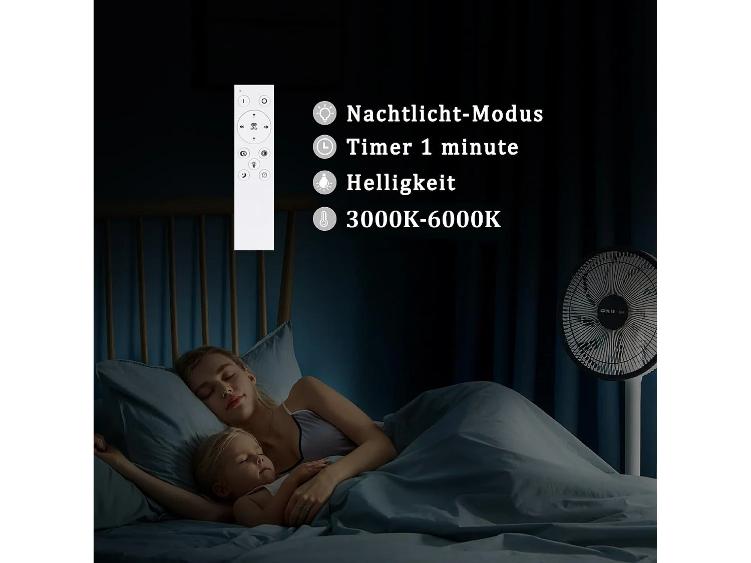 NETTLIFE Plafonnier LED 40W moderne lampes salon chambre dimmable avec télécommande blanc design cuisine lampe pour couloir