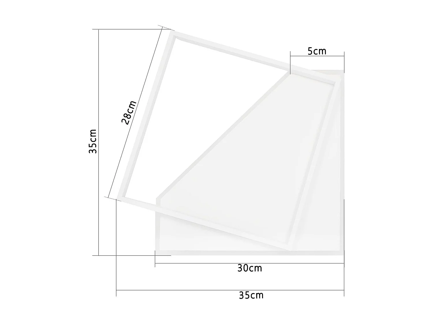 Moderne 40w LED Deckenleuchte Lampen Wohnzimmer Schlafzimmer Dimmbar Mit Fernbedienung Weiß Design
