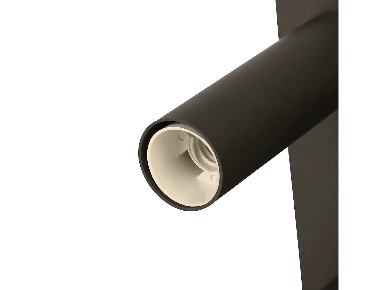 NETTLIFE Lámpara de Techo Vintage E14 Lámpara Industrial Lámpara de Dormitorio Gris con 4 Focos de Metal para Sala de Estar Cocina Pasillo Bar