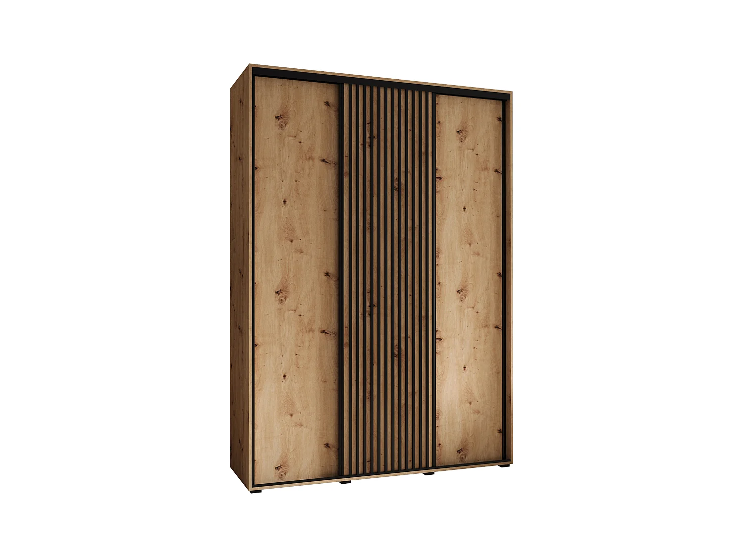 SCHWEBETÜRENSCHRANK LANKO 1 235,2/180/60 3-türig (Artisan/Artisan)
