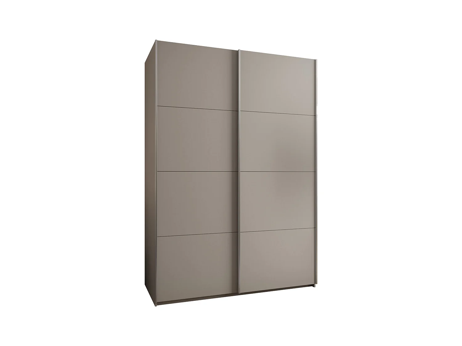 Armoire Lux 1 245,5/180/64 (Cachemire/Cachemire/Argent)