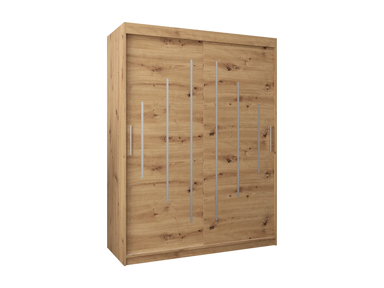 YORK KLEDINGKAST MET SCHUIFDEUREN 200/150/62 2 deuren (artisan/artisan)