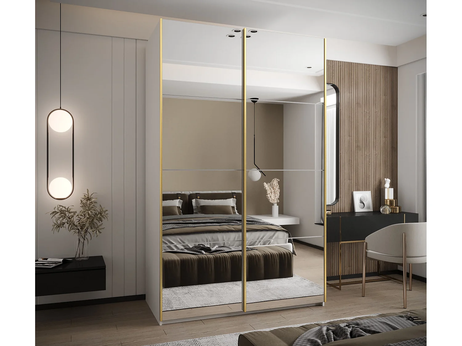 Armário Lux 2 com portas de batente 150