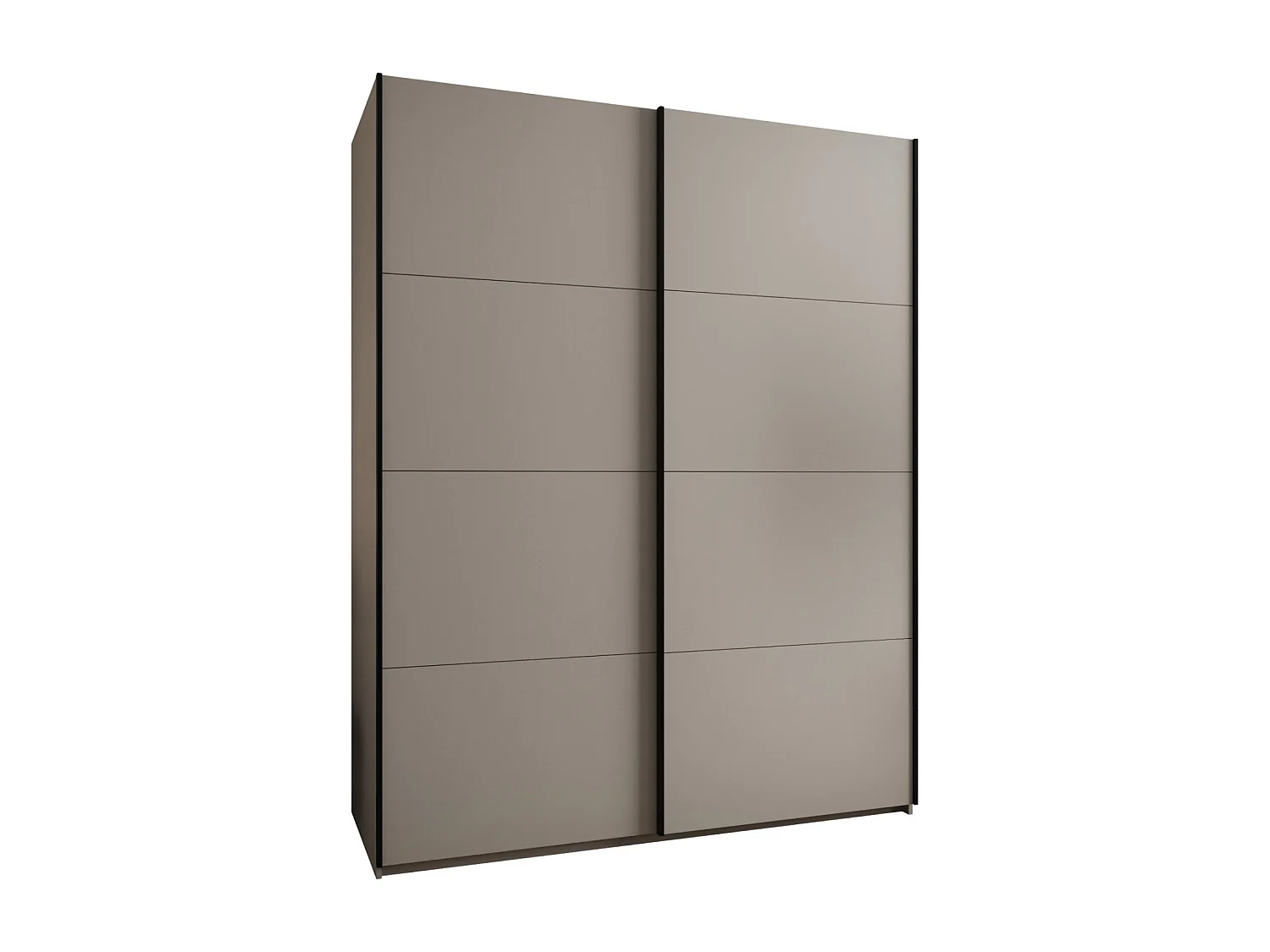 Armoire Lux 1 245,5/200/64 (Cachemire/Cachemire/Or)