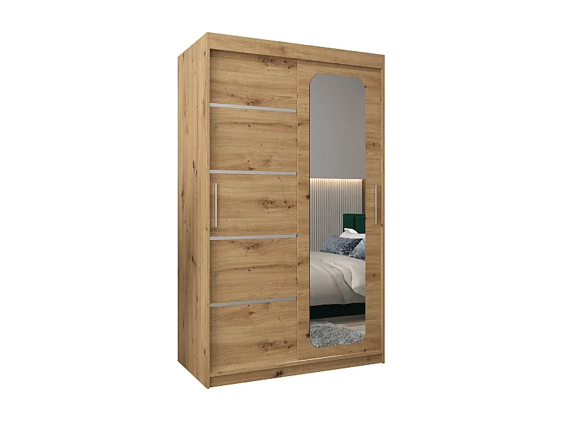 SCHWEBETÜRENSCHRANK PROMO V2 200/120/62 2-türig (Artisan/Artisan)