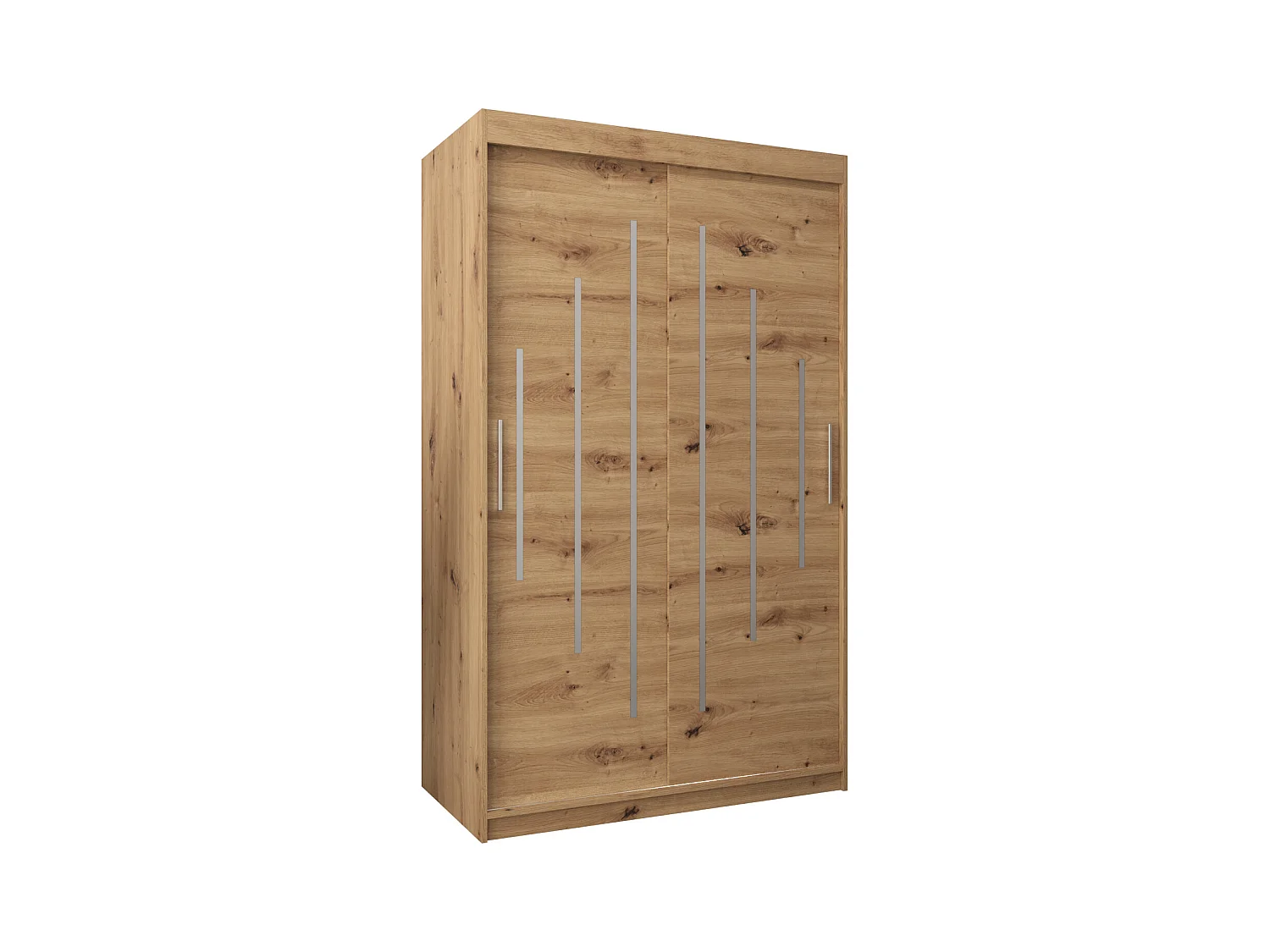 YORK KLEDINGKAST MET SCHUIFDEUREN 200/120/62 2 deuren (artisan/artisan)