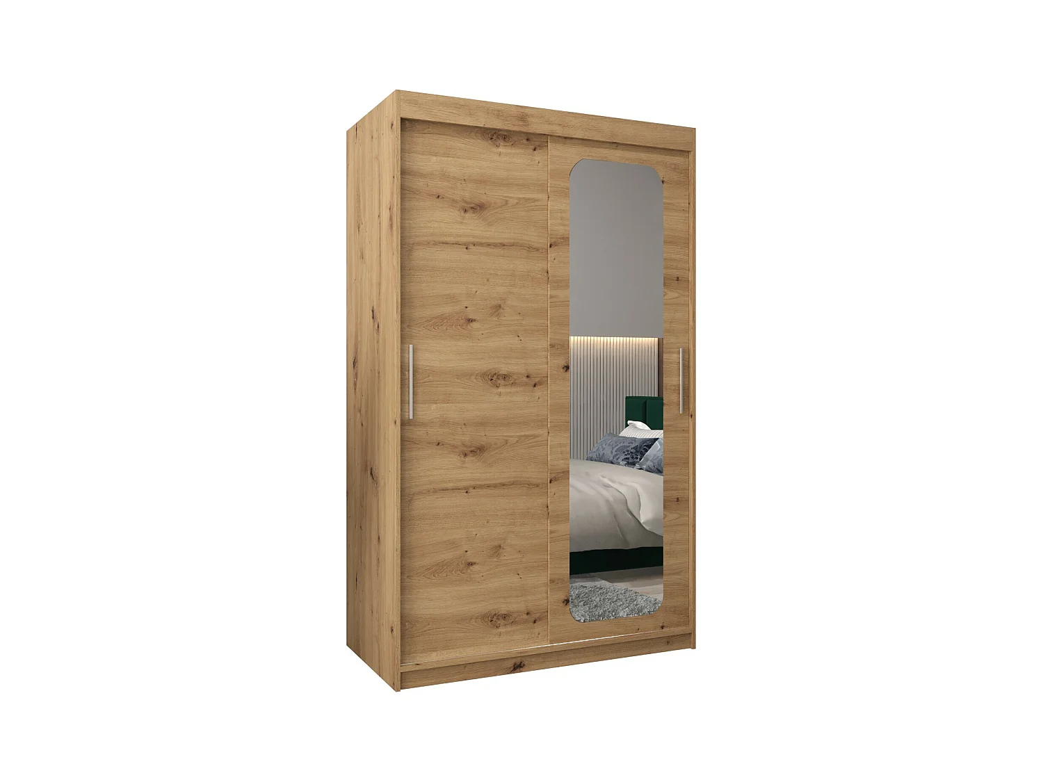 SCHWEBETÜRENSCHRANK PROMO T2 200/120/62 2-türig (Artisan/Artisan)