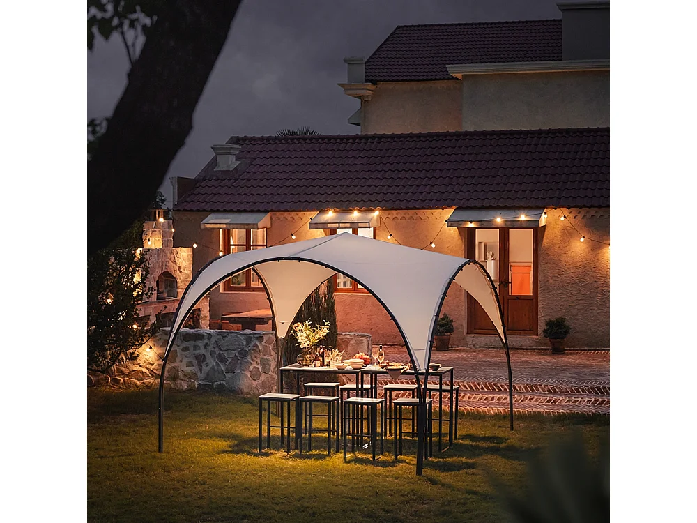 SoBuy KLS16-MI UV30 - Tonnelle de camping et de jardin pliable - Protection contre la pluie et le soleil - Pour fêtes, festivals