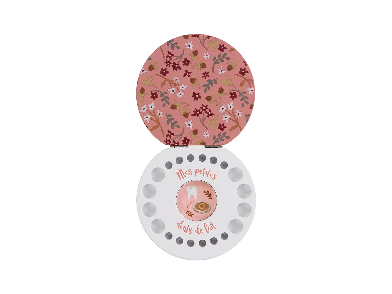 Boîte pour dents de lait blanche Zoe 3x12x12 cm