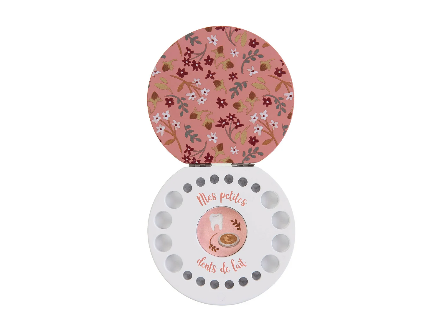 Scatola per denti da latte bianca Zoe 3x12x12 cm