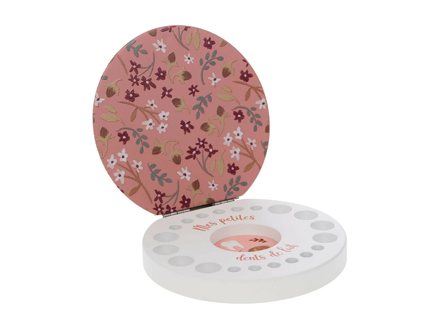 Scatola per denti da latte bianca Zoe 3x12x12 cm