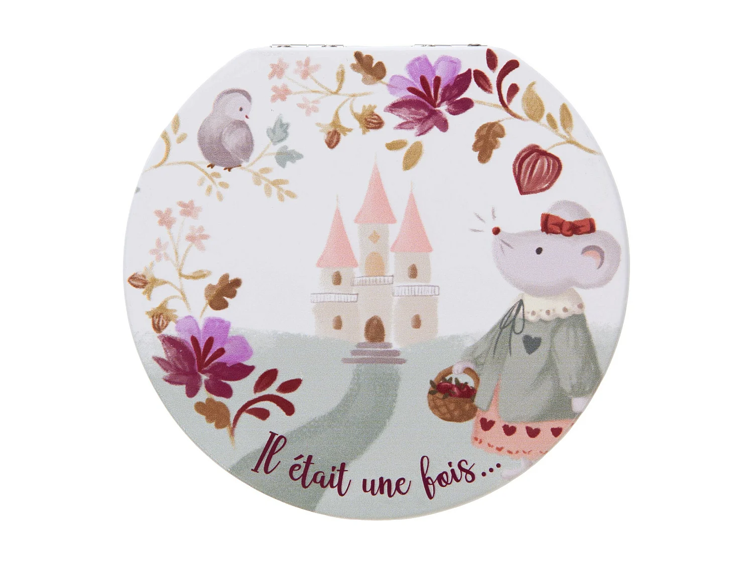 Scatola per denti da latte bianca Zoe 3x12x12 cm