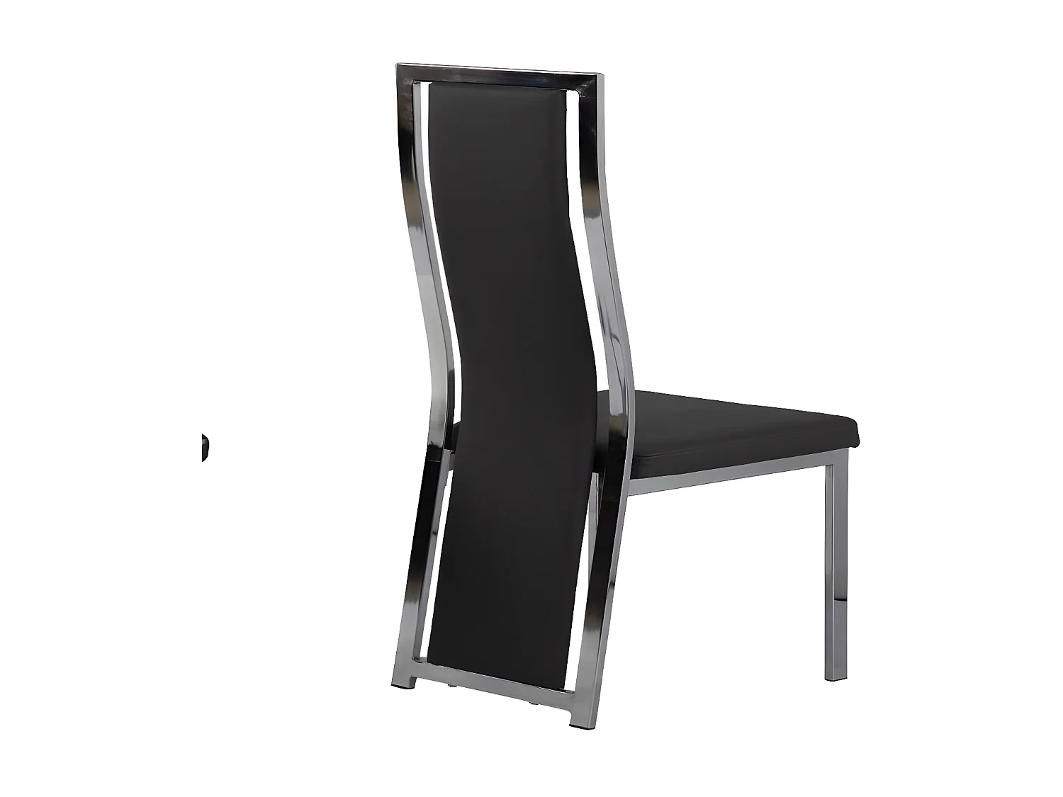 CHAISE DANA SIMILI NOIR x6