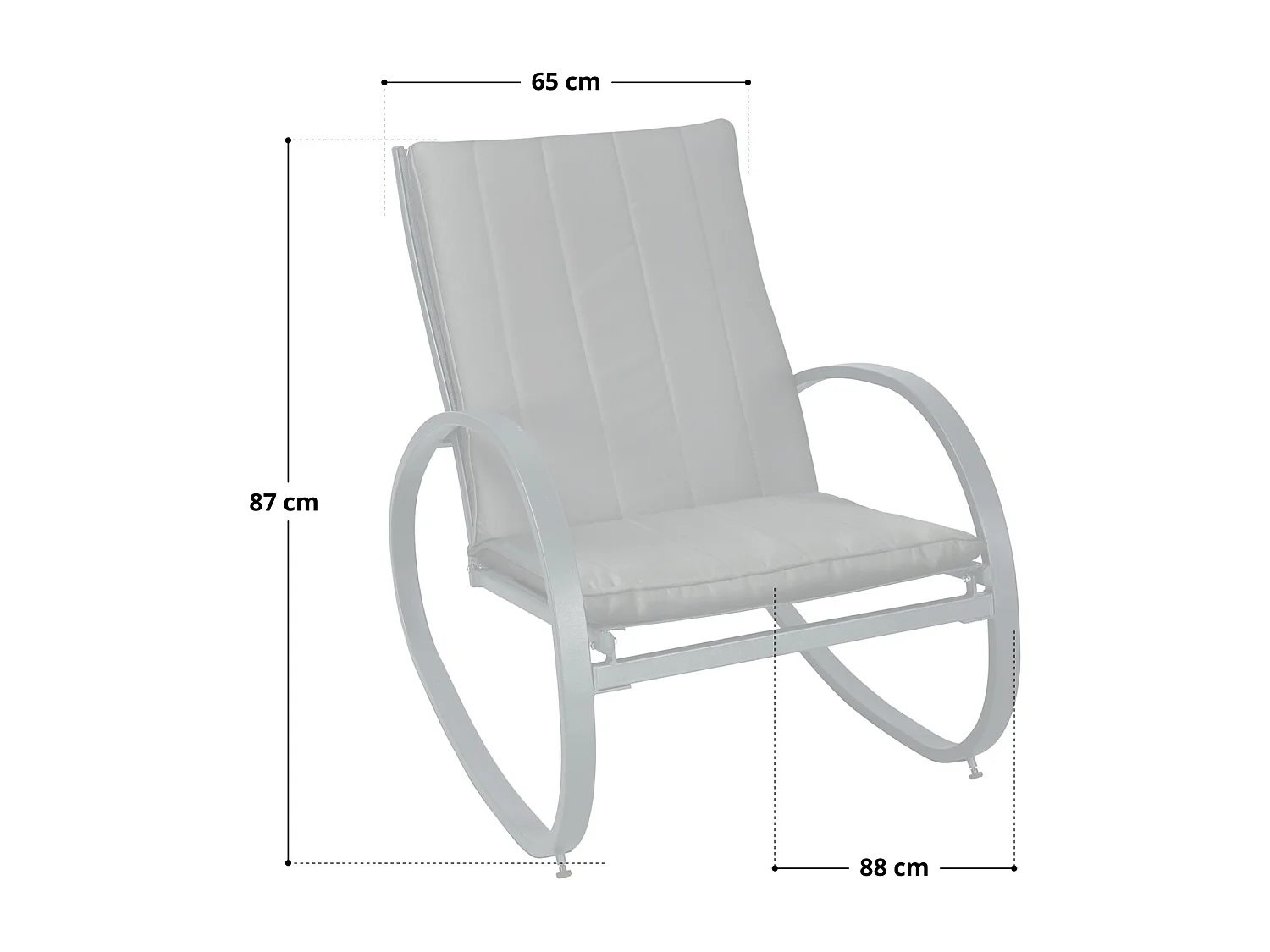 Fauteuil à bascule Outdoor