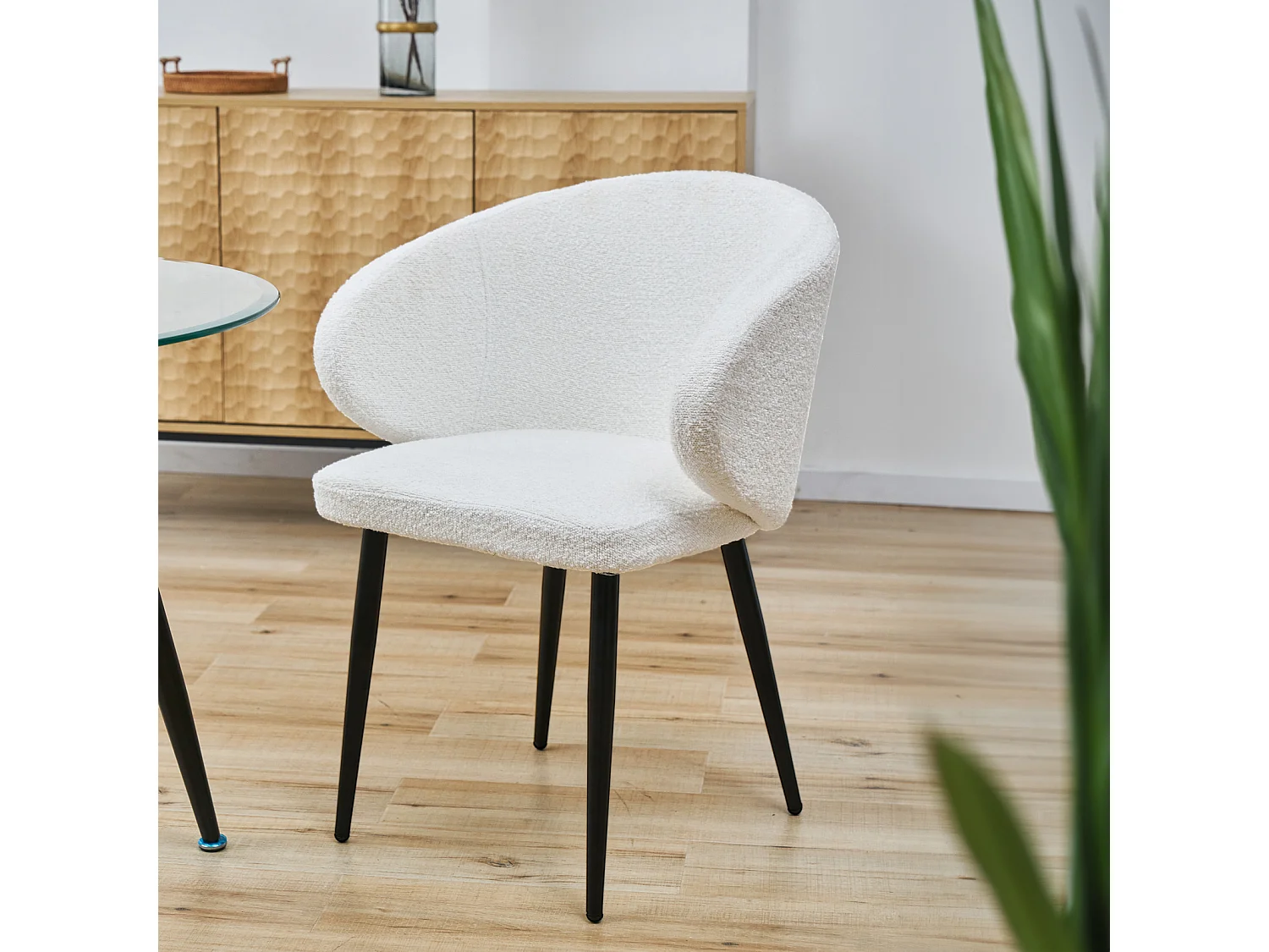 Lot de 2 chaises de salle à manger