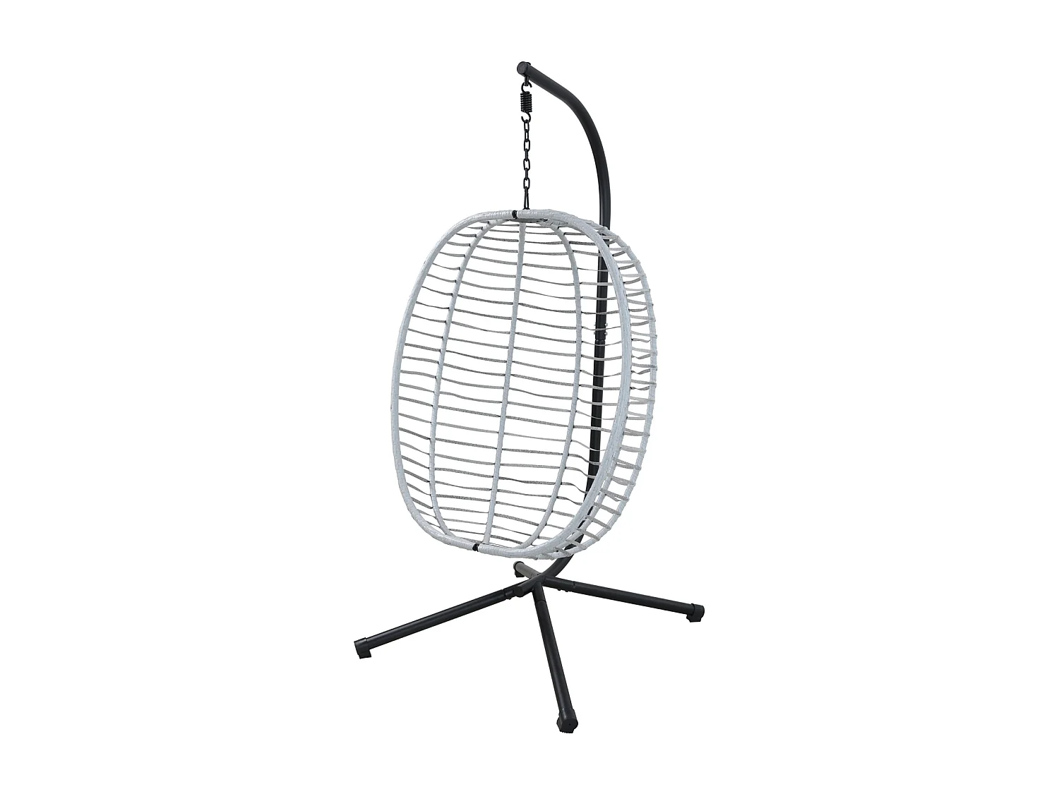 fauteuil suspendu avec cadre