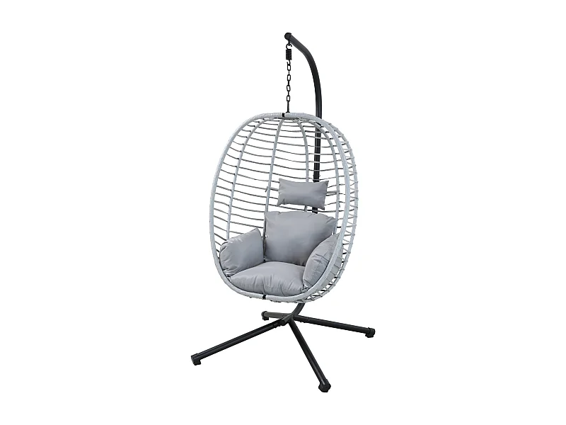 fauteuil suspendu avec cadre