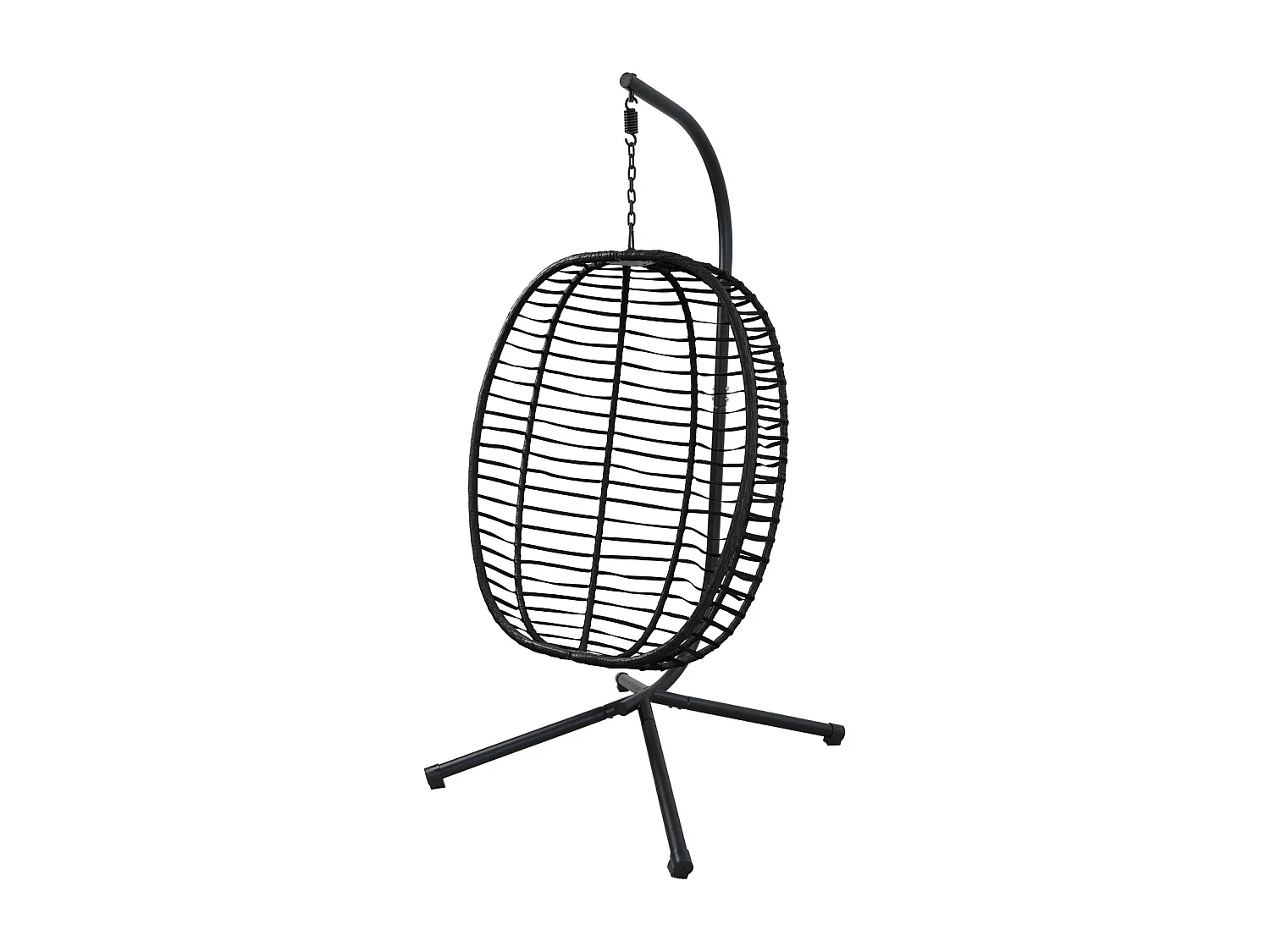 fauteuil suspendu avec cadre