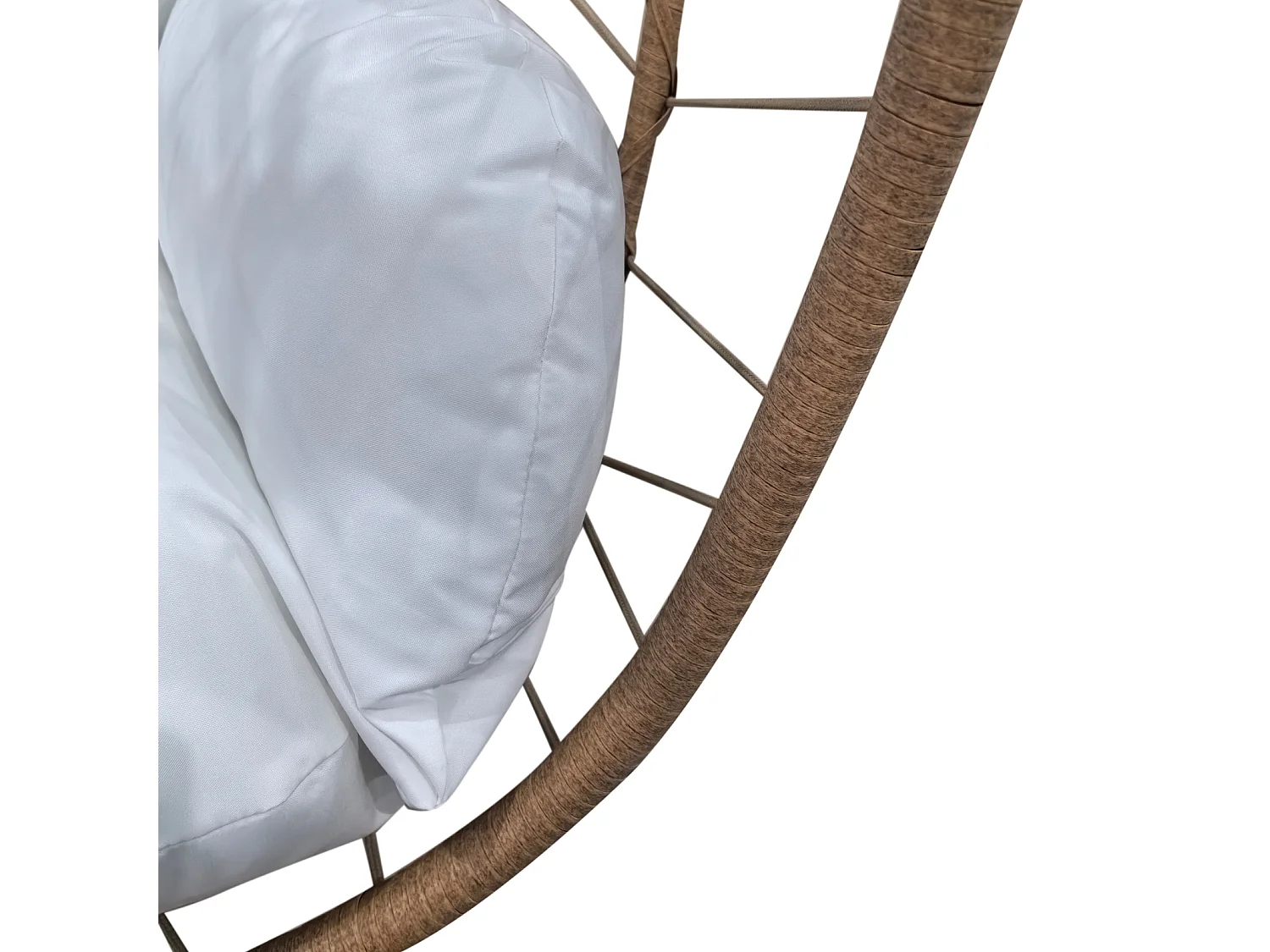 Chaise suspendue avec support pliable