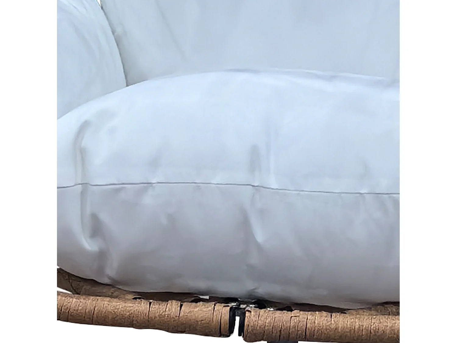 Chaise suspendue avec support pliable