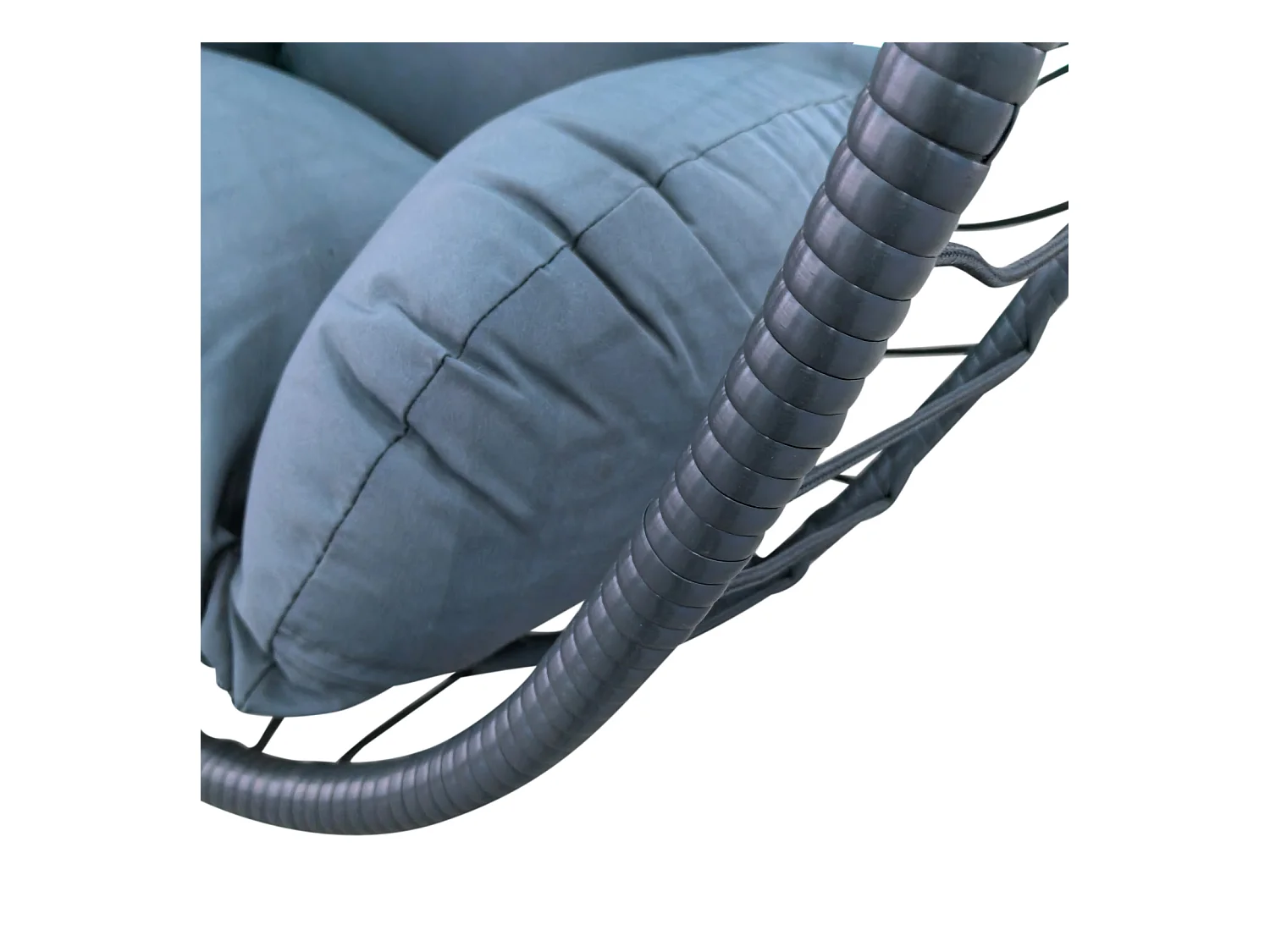 Chaise suspendue avec support pliable