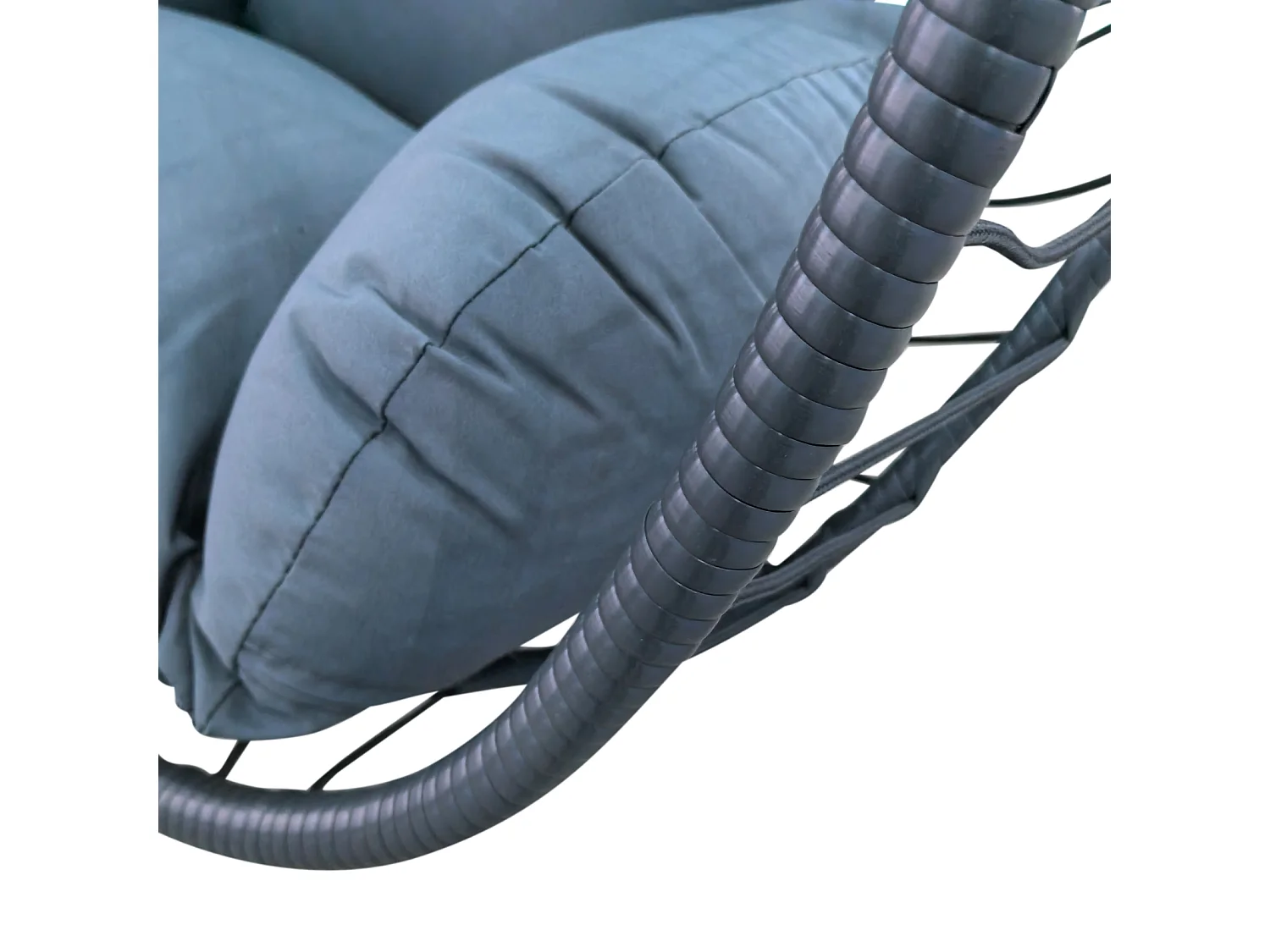 Chaise suspendue avec support pliable