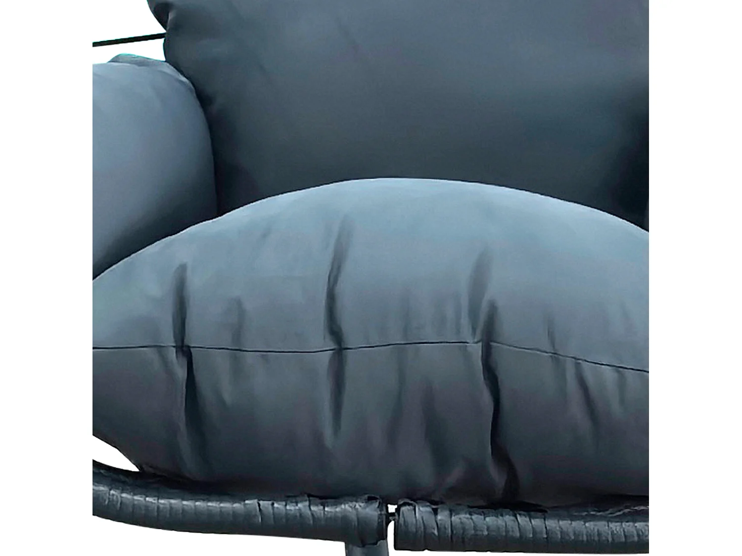 Chaise suspendue avec support pliable