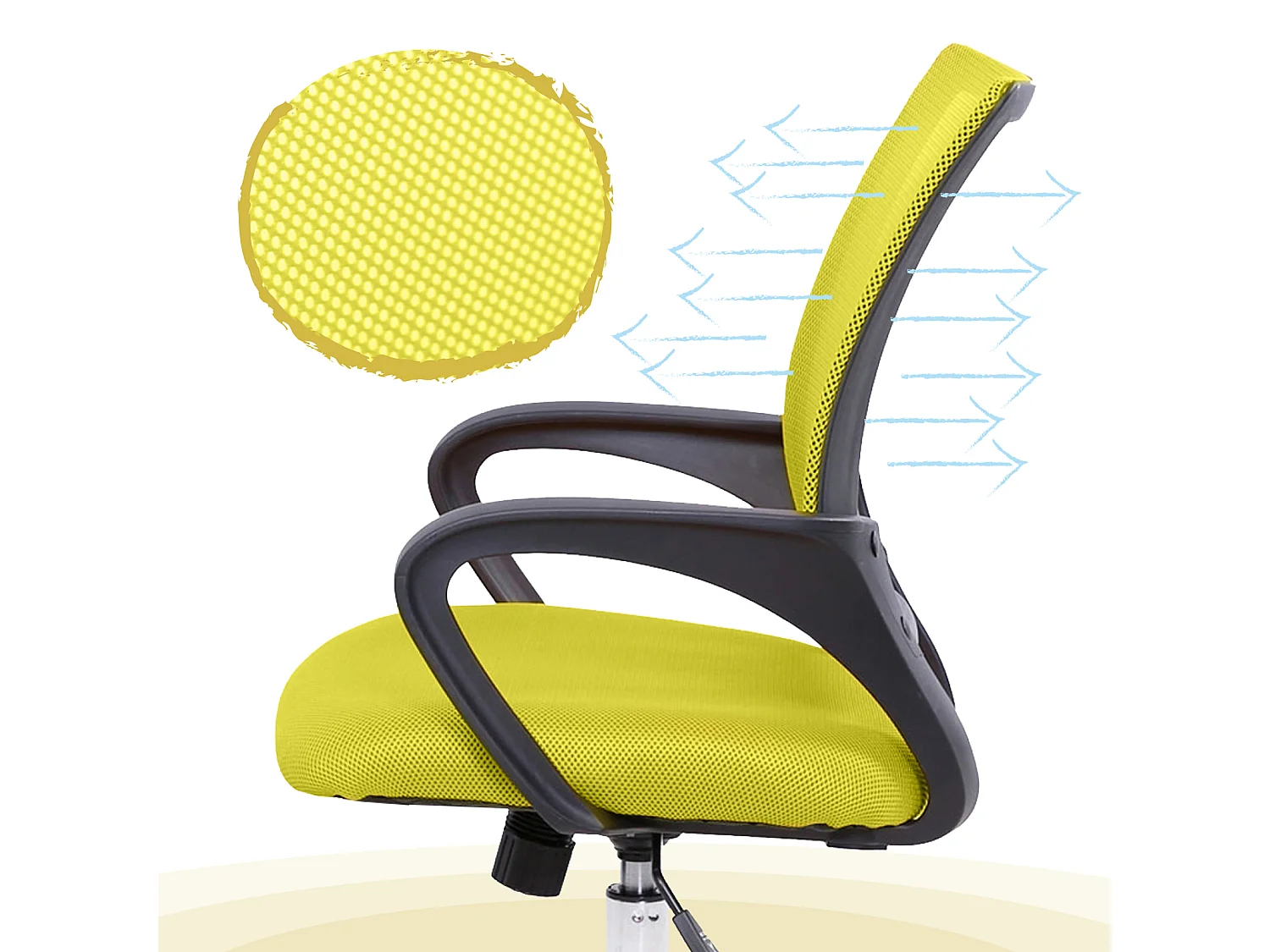 Chaise de bureau Enfants Adolescents