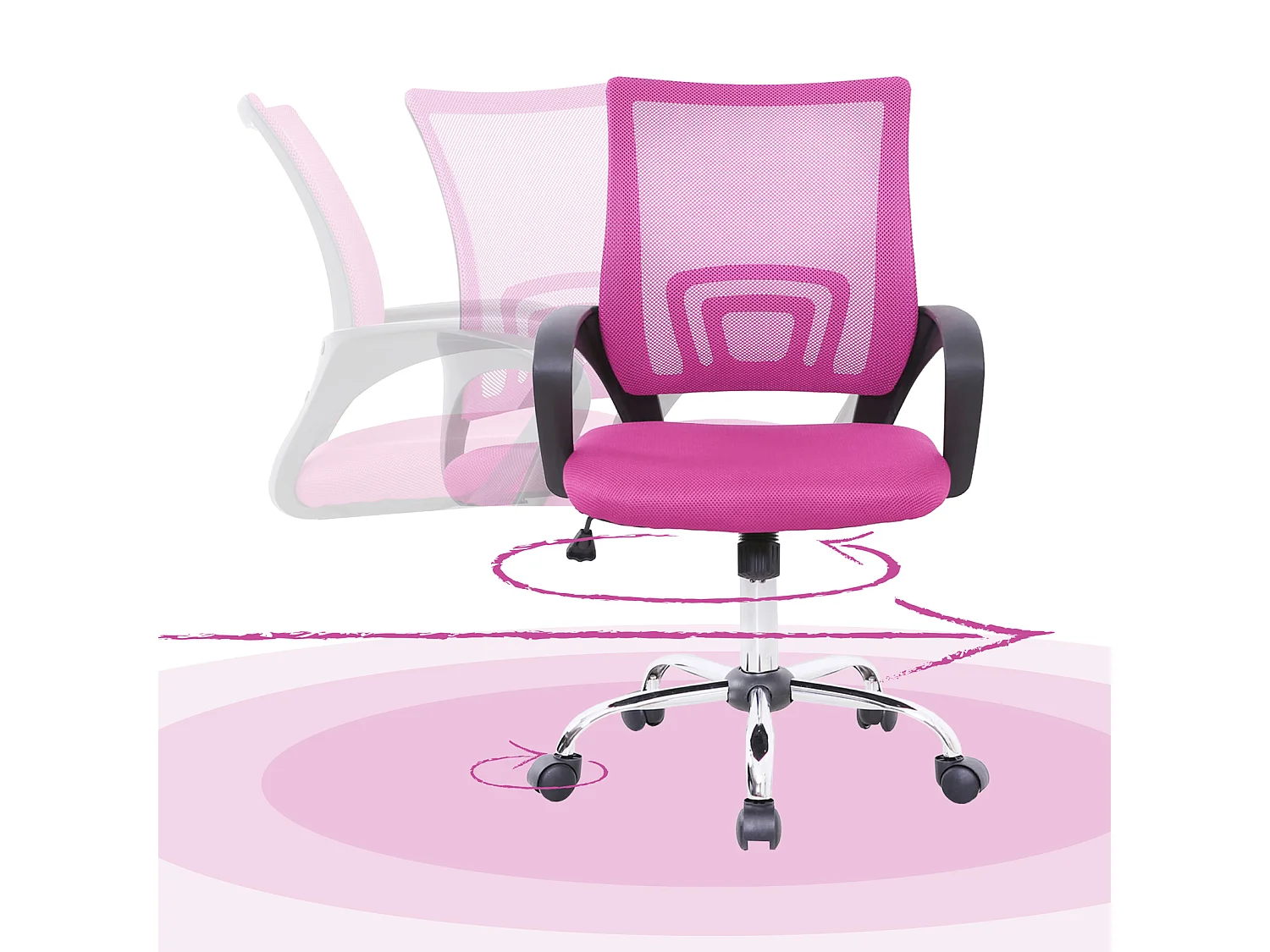 Chaise de bureau Enfants Adolescents